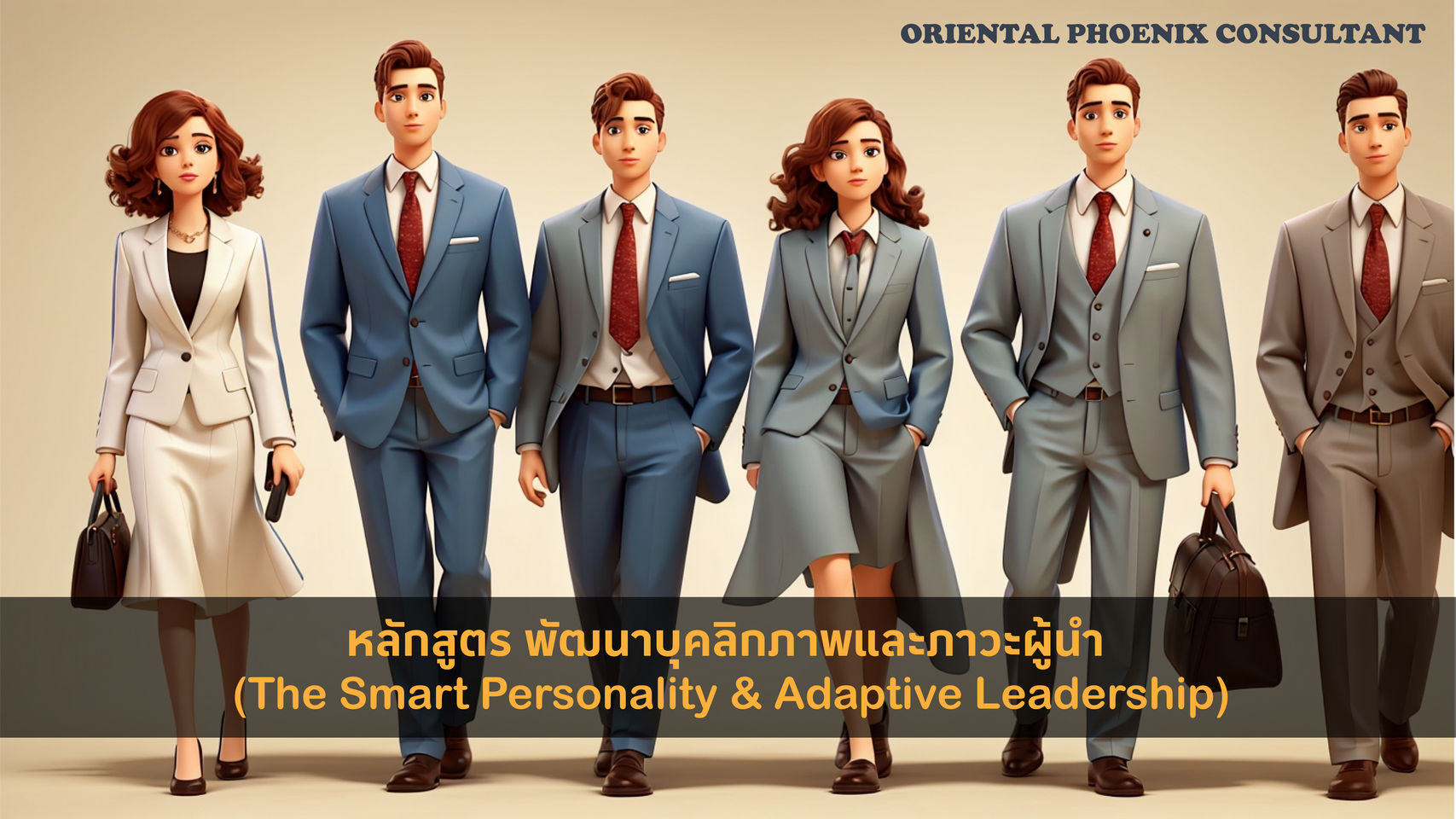 พัฒนาบุคลิกภาพและภาวะผู้นำ-The Smart Personality & Adaptive Leadership