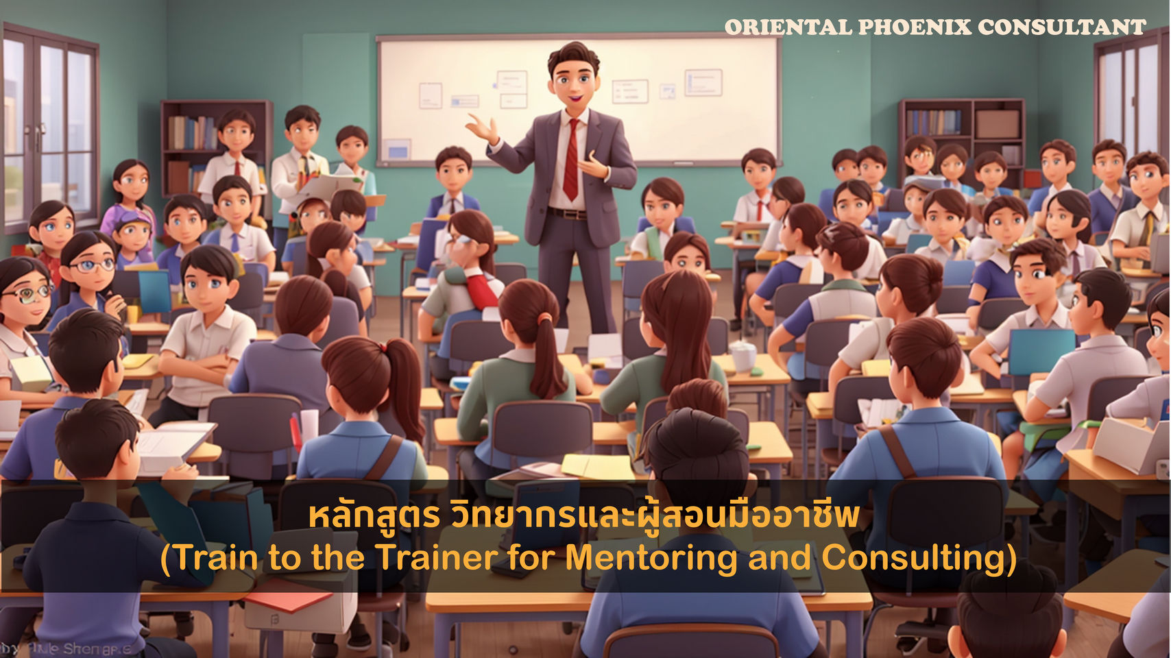 วิทยากรและผู้สอนมืออาชีพ-Train to the Trainer for Mentoring & Consult 